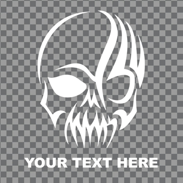 Picture of Skull Window Clings 12734741