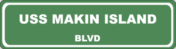 Picture of Navy Ship Street Signs 13962814
