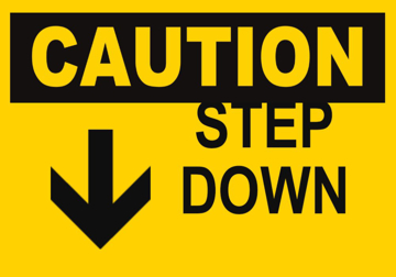 Picture of Watch Your Step Signs 861355608