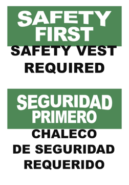 Picture of Safety First Signs 859668805
