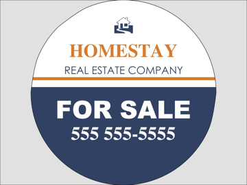 Picture of Circle Shaped Signs 877403621