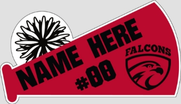 Picture of Megaphone Red/Black