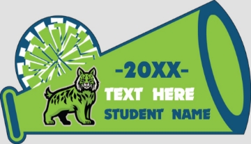 Picture of Megaphone Green/Blue