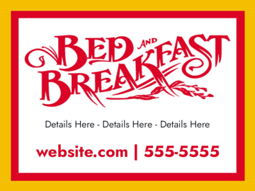 Picture of Hospitality 3-9" x 12"