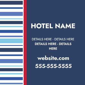 Picture of Hospitality 11-12" x 12"