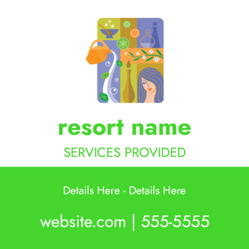 Picture of Hospitality 2-12" x 12"