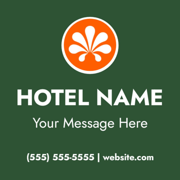 Picture of Hospitality 4-12" x 12"