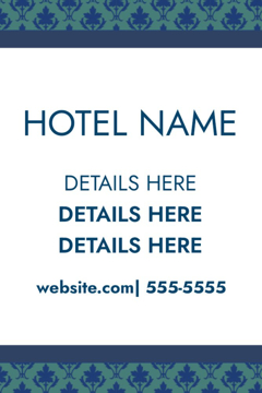 Picture of Hospitality 6-18" x 12"