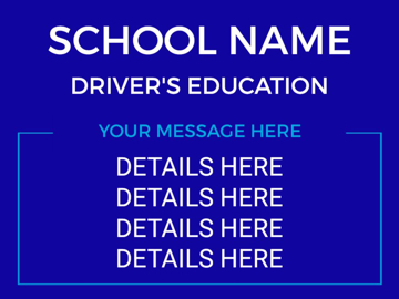 Picture of 18" x 24" Education 9