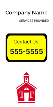 Picture of 24" x 12" Education 13