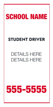 Picture of 24" x 12" Education 8