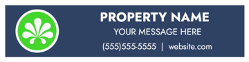Picture of 6" x 24" Property Management 4
