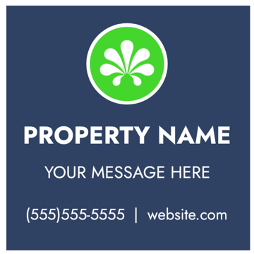 Picture of 24" x 24" Property Management 4