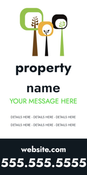 Picture of 24" x 12" Property Management 10