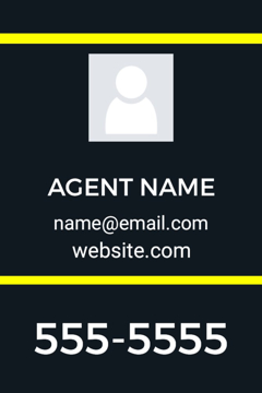 Picture of 18" x 12" Property Management 9