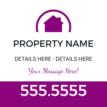 Picture of 12" x 12" Property Management 5