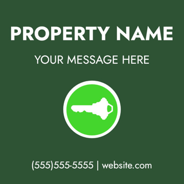 Picture of 12" x 12" Property Management 12