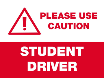 Picture of 18" x 24" Student Driver 5