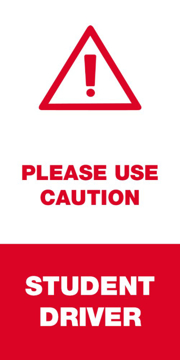 Picture of 24" x 12" Student Driver 5