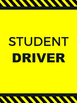Picture of 24" x 18" Student Driver 1
