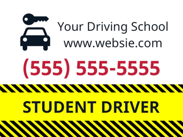 Picture of 9" x 12" Student Driver 3