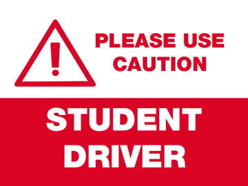 Picture of 9" x 12" Student Driver 5