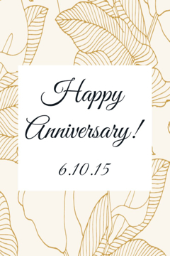 Picture of 18" x 12" Anniversary 7