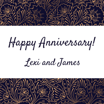 Picture of 24" x 24" Anniversary 5