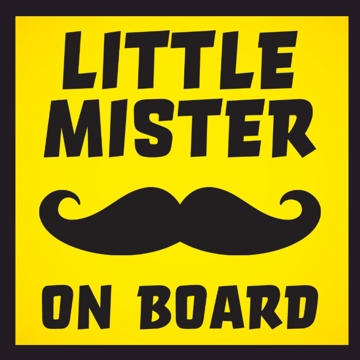 Picture of 12" x 12" Baby On Board 5