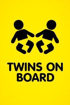 Picture of 18" x 12" Baby On Board 2