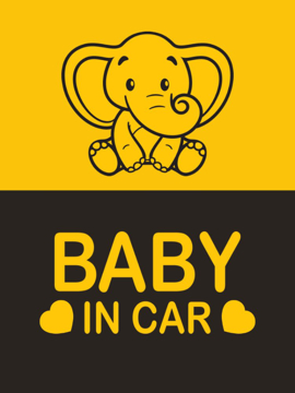 Picture of 24" x 18" Baby On Board 3