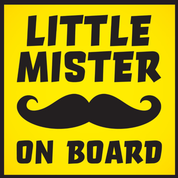 Picture of 24" x 24" Baby On Board 5