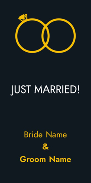 Picture of 24" x 12" Wedding 9