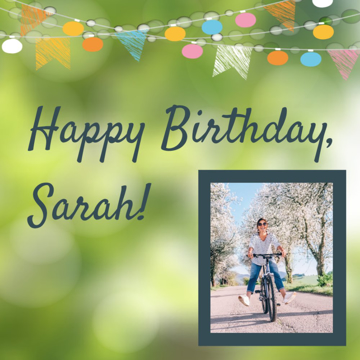 Picture of 12" x 12" Birthday 1