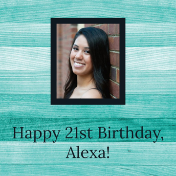 Picture of 12" x 12" Birthday 5