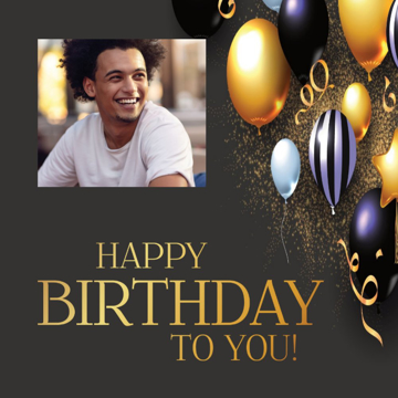 Picture of 12" x 12" Birthday 6