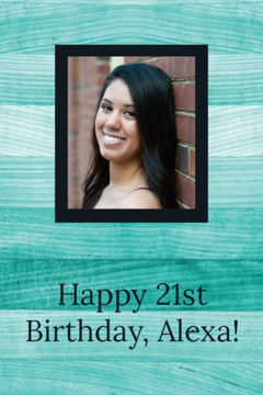 Picture of 18" x 12" Birthday 5