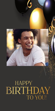 Picture of 24" x 12" Birthday 6