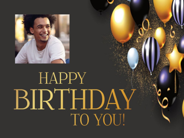 Picture of 9" x 12" Birthday 6