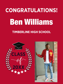 Picture of 24" x 18" Graduation 4