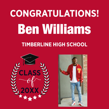 Picture of 24" x 24" Graduation 4