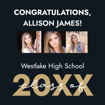 Picture of 24" x 24" Graduation 5