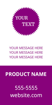 Picture of 24" x 12" Health & Fitness 14