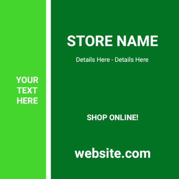 Picture of 12" x 12" Retail 12