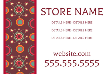 Picture of 12" x 18" Retail 7