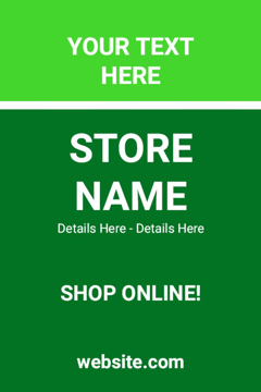 Picture of 18" x 12" Retail 12