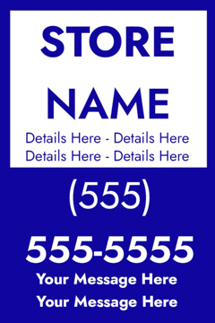 Picture of 18" x 12" Retail 21