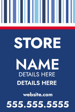 Picture of 18" x 12" Retail 5