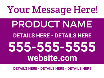 Picture of 9" x 12" Retail 14