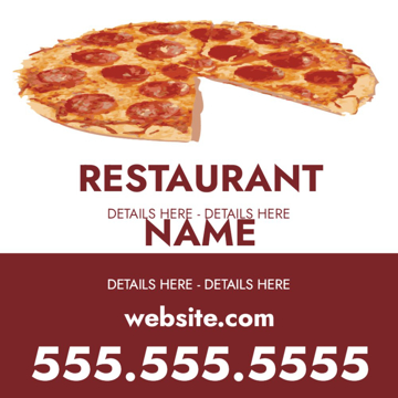 Picture of 12" x 12" Restaurant 6